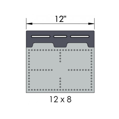 SYS02_DK12VIS01 Open-Sight Bundle: 12″ Dock, 12" Plate